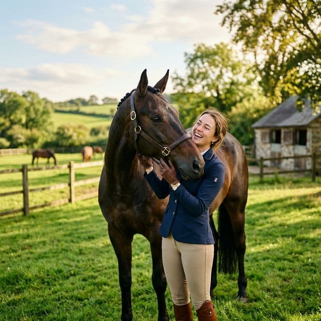 Cavalier et son cheval